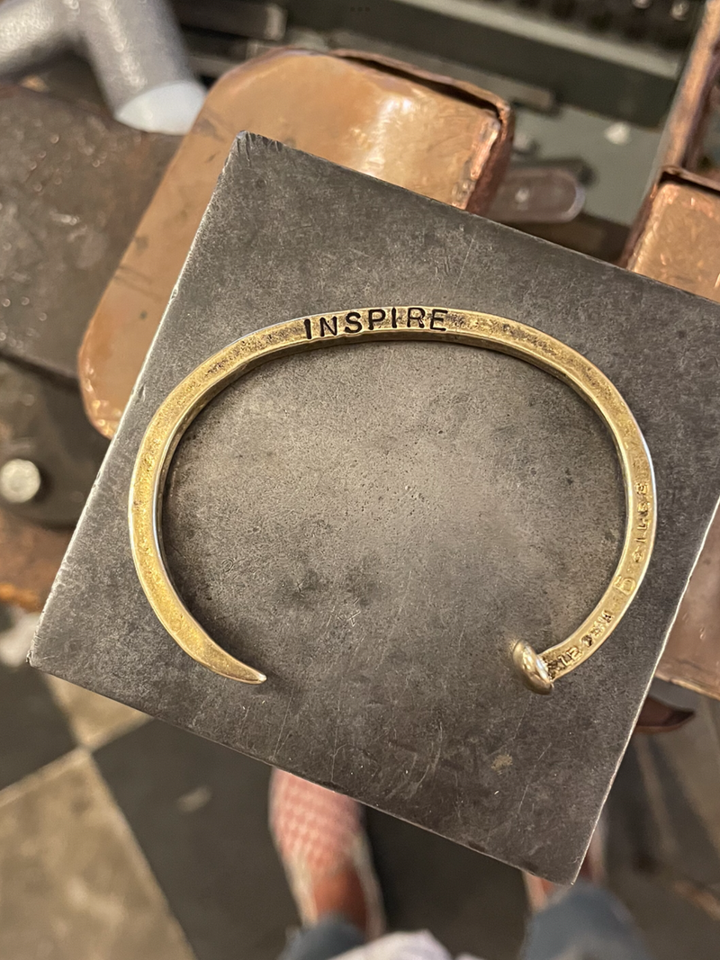 Original Skinny Railroad Spike Cuff Giles Brother