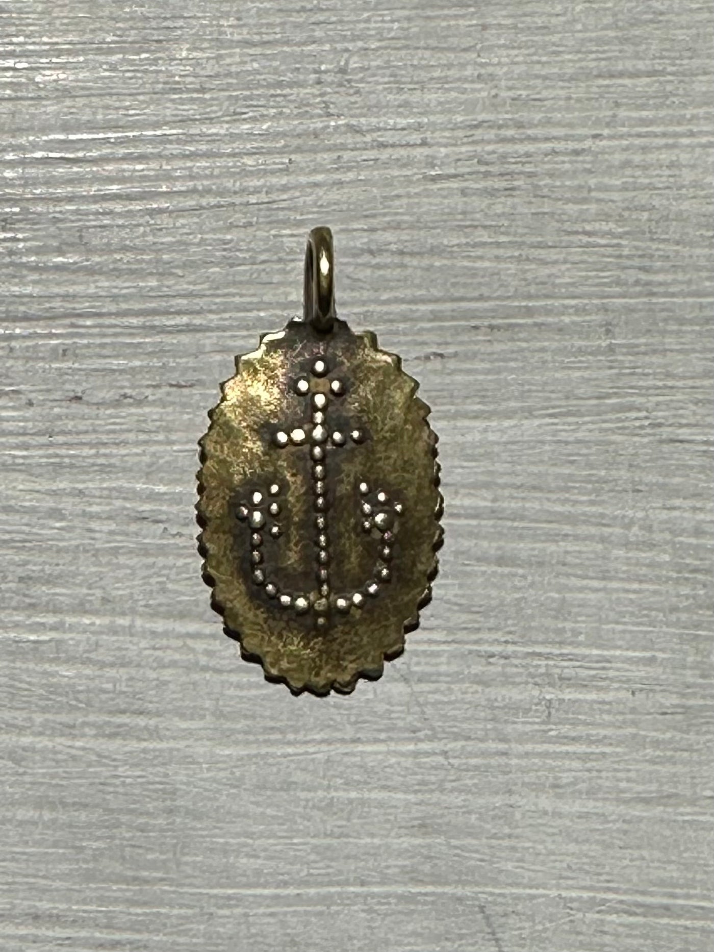 Philip Crangi necklace 14k & steel Anker | ヤマダウェブコム