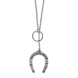 Fine Horseshoe Lariat Necklace | Giles & Brother