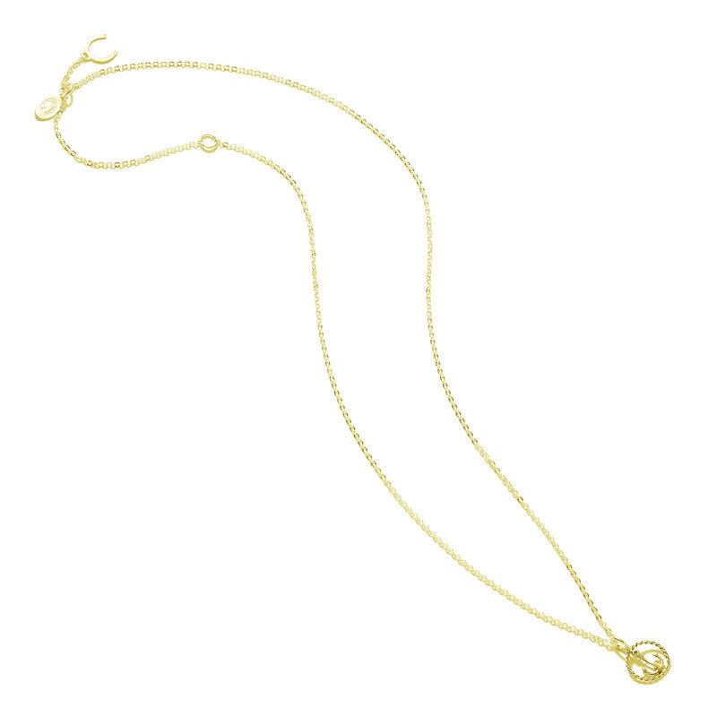Tiny Rope Anchor Necklace | Giles & Brother