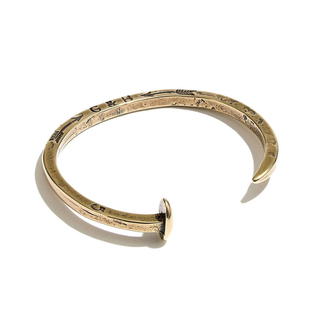 Railroad Spike Skinny Cuff | Giles & Brother