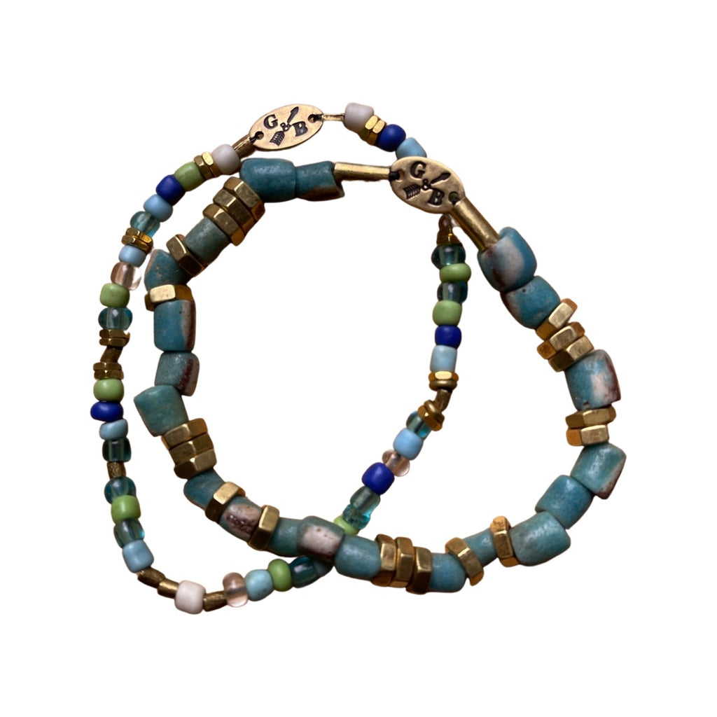 African Recycled Glass Beads — Ocean Tide Interiors (formerly Olde