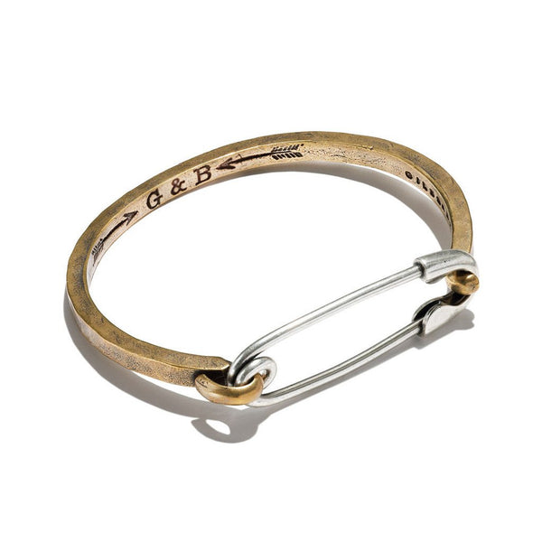 Hinge Cuff With Safety Pin | Giles & Brother