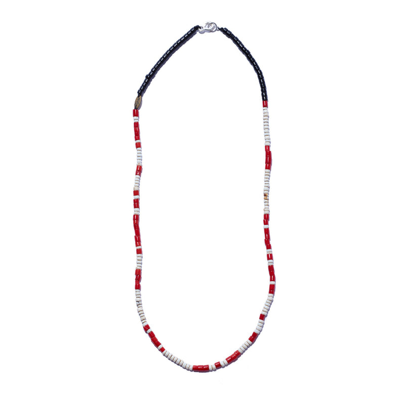 Red and Black Tibetan necklace set -I - Art Jewelry Women Accessories |  World Art Community