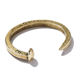 Skinny Railroad Spike Bullet Cuff by Giles & Brother for Liberty