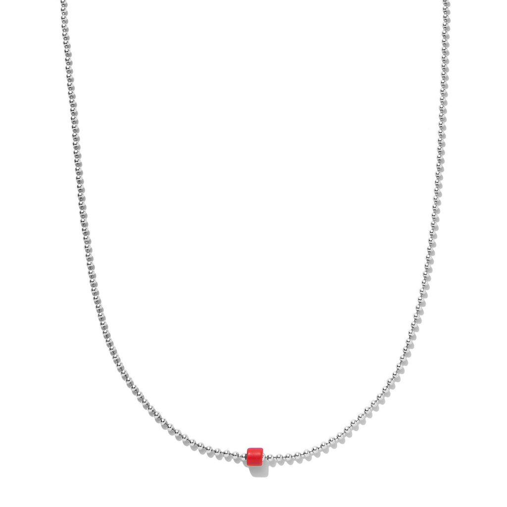 Sterling silver ball chain necklace 24 inch sales