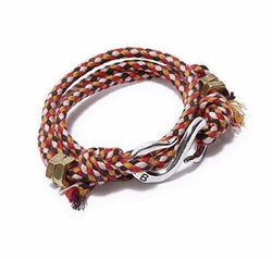 Check Rope S Hook Wrap Bracelet | Giles & Brother
