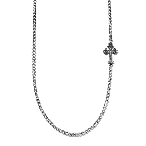 Embedded Cross Necklace | Giles & Brother