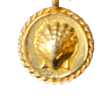 Shell Coin Pendant