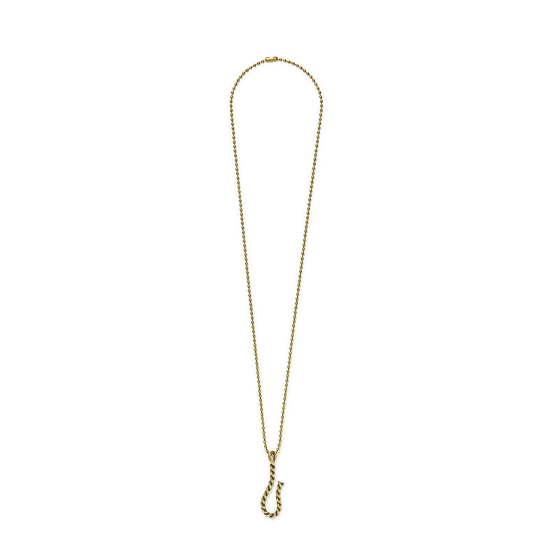 Twist Hook Ball Chain Necklace | Giles & Brother