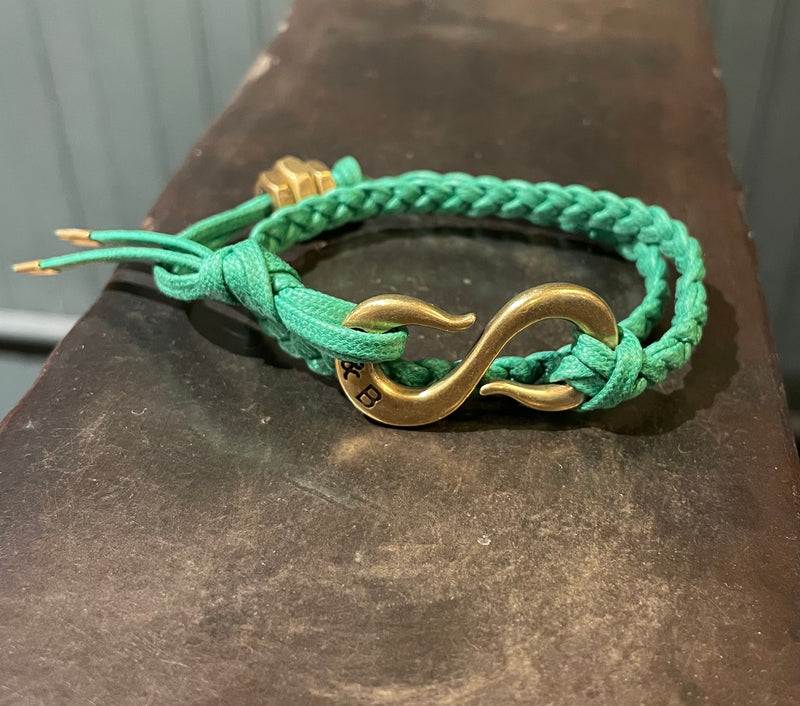 Braided S Hook Wrap Bracelet