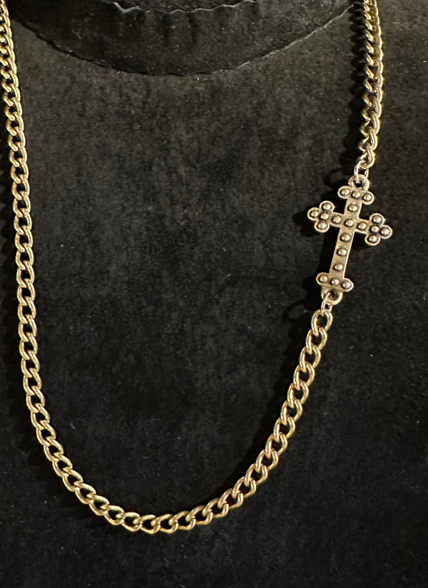 Limited Edition Brass Embedded Cross