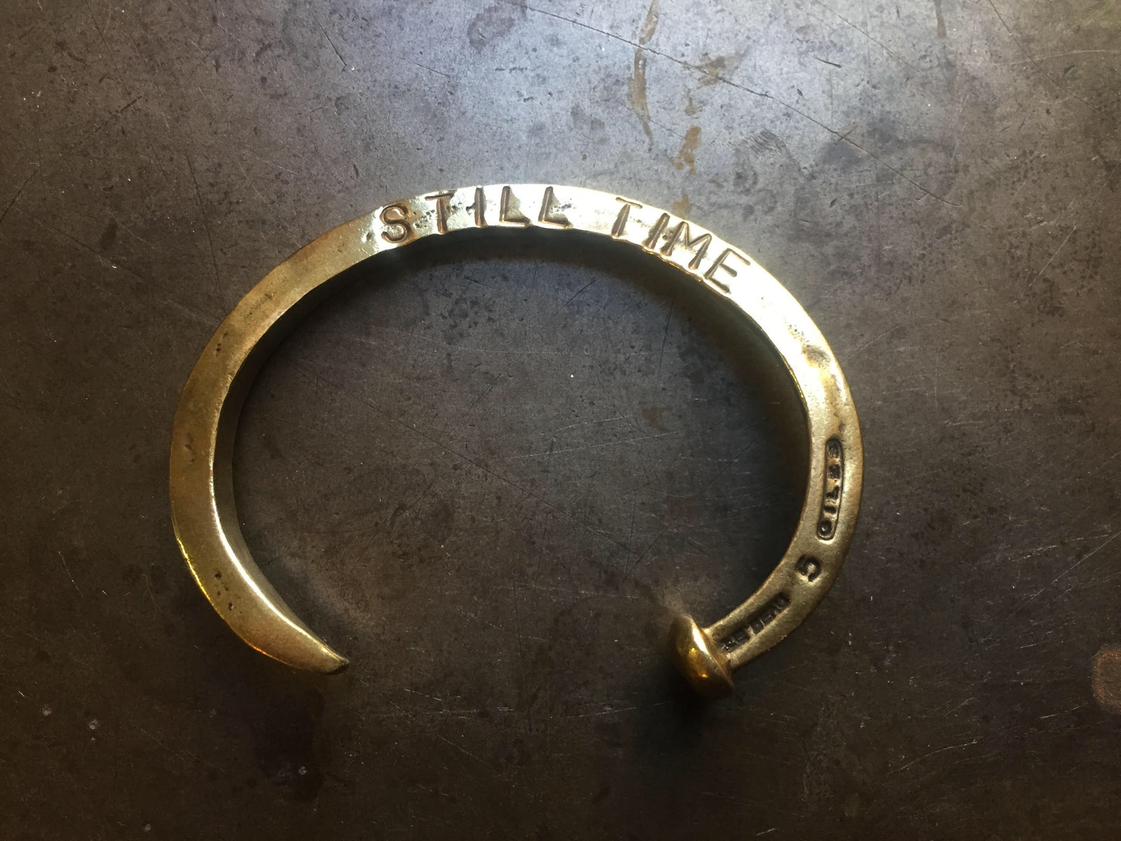 Railroad Spike Original Cuff | Giles & Brother